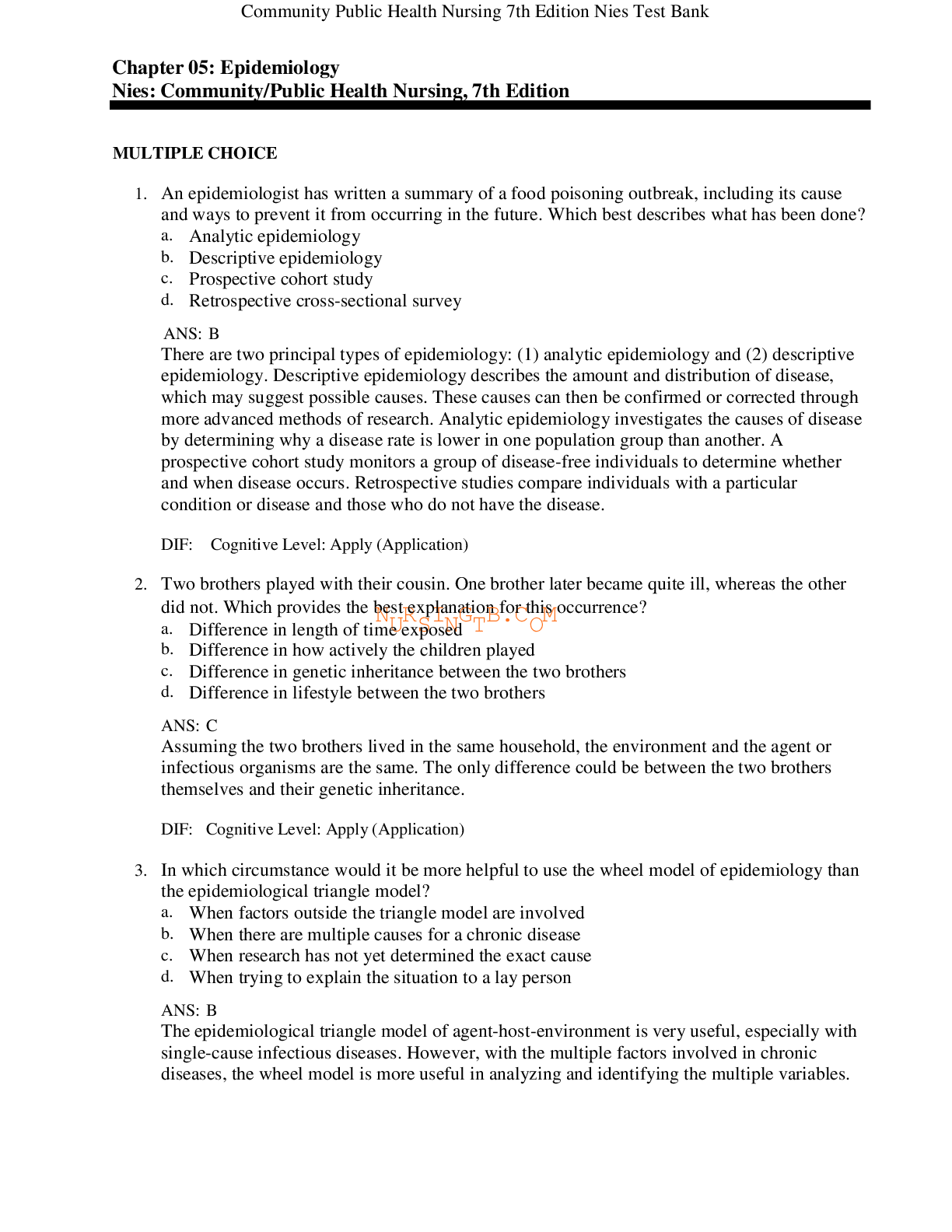 Preview image for Chapter 05: Epidemiology/Chapter 05: Epidemiology